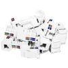Kwikjack CAT5E Data Jack - 25 Piece Pack - White (10605K25-WH) by Dynacom