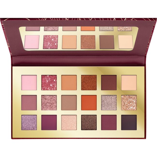 Catrice Fall In Colours Eyeshadow Palette, Lidschatten, Mehrfarbig, 18 Farben, sofortiges Ergebnis, natürlich, glänzend, intensiv, vegan, ohne Mikroplastikpartikel, ohne Parfüm, ölfrei, 1er Pack (18g)