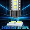 For 2008-2009 Dodge Avenger Combo LED Headlight High Low Beam+Fog Light Bulbs