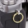Foto&Tech Stainless Steel Round Lug Ring Camera Strap Split Ring for Small Cameras (4 pcs, Original)