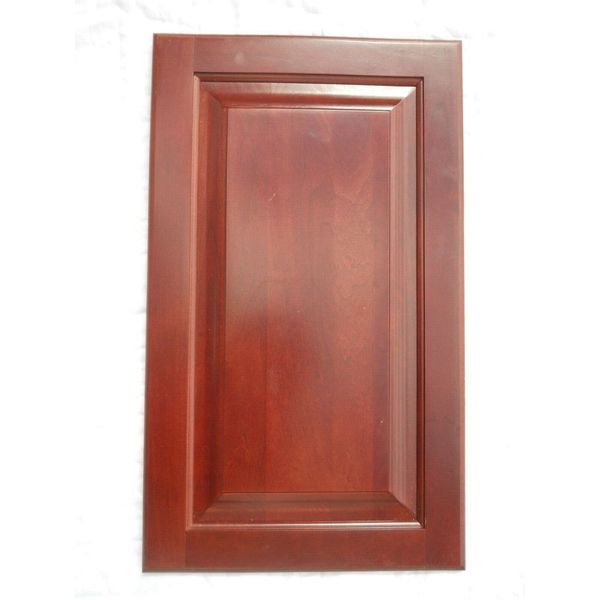 RED CHERRY KITCHEN CABINET/CUPBOARD DOORS SQUARE RAISED PANEL 20 1/2" X 22"