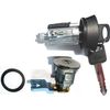 Ford Ignition Switch Lock Cylinder + Driver Door Lock Cylinder W/2 Logo Keys