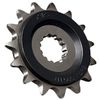JT Sprockets JTF1180.18RB 18 Tooth Rubber Cushioned Front Countershaft Sprocket, Single