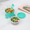 Sistema 965ml Lunch Stack to Go, Polypropylene, Assorted Colours , 965 ml