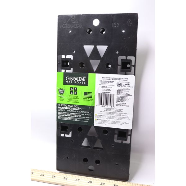 Gibraltar Universal Mounting Board Plastic PLMB0060