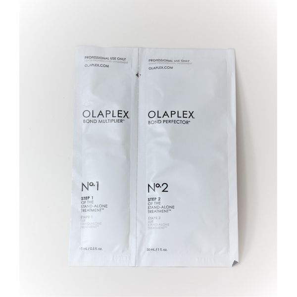 OLAPLEX SINGLE-USE PROFESSIONAL SYSTEM TREATMENT - STEP 1 & STEP 2 -(1) Pk