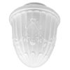 8 1/4" Etched Pendant Shade With 4" Fitter
