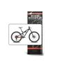 Bike Shield Chainstay Shield Protection, Transparent Gloss
