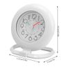 Jadeshay Bathroom Clock - Shower Timer Alarm Digital Clocks Hanging Table Clock for Bathroom Kitchen (white)