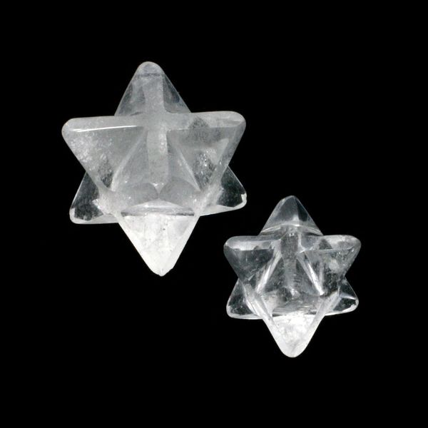 CrystalAge Quartz Merkaba - Small (15mm)