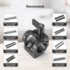 SMALLRIG 15mm Rod Clamp Single Camera Rod Mount for 15mm Rods Support System, EVF Mount, LCD Light, Microphone Mounts -1995