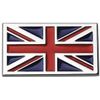Motionperformance Essentials Quality Self Adhesive Exterior & Interior Chrome Union Jack Badge Emblem
