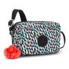Kipling ABANU Small crossbody, Abstract Print (White)