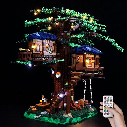 Led Light Kit Only - Kyglaring Light Set Designed for Ideas Tree House Lego 21318 Building Blocks Model (NOT Included The Model) (RC Version)
