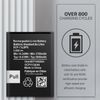2PC Replacement Battery for Kyocera DuraXV Extreme E4810 SCP-73LBPS 3800mAh