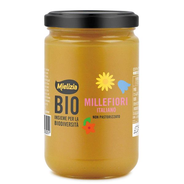 Mielizia Organic Hundred Flowers Honey Made in Italy x 13.5 oz (400 g) Honey