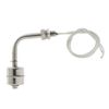 AnRui Stainless Steel Angle Float Switch, L-Shaped Side Mount, M10x1.5mm, NO/NC Adjustable Water Level Sensor, DC 100V