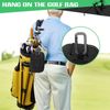 Anglekai Golf Rangefinder Hard Shell Case, Hard Golf Rangefinder Case Universal Range Finder Carry Bag for Most Rangefinders (Black)