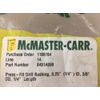 (2) McMASTER-CARR Press-Fit Drill Bushing, 0.25" (1/4") ID, 3/8" OD, 1/4" Length