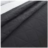 Goldstar Charcoal Pinsonic Quilted Bedspread 150 x 200cm For Double Bed Polyester Bed Throw