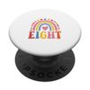 Eight Years Old Eighth Birthday PopSockets Adhesive PopGrip