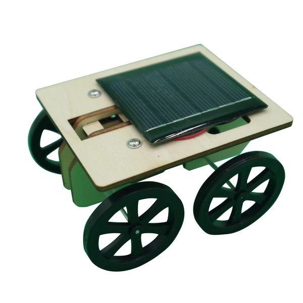 Komoboshi Kyuku Co., Ltd. Solar Car, Photovoltaic Car, Craft Kit, Solar Power Generation, Motor Car, Science, Experiment, Assembly Kit, Electric Crafts, Free Research, Summer Vacation