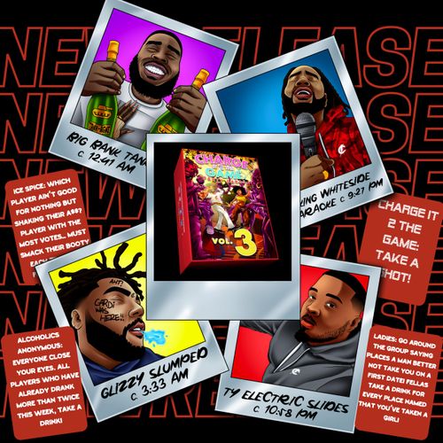 Charge it 2 The Game Drinking Game Vol 3 - Fun Adult Drinking Card Game for Parties - 21st Birthday Gift & Bachelorette Parties - Holiday Game - Party Game with 90 Cards for Any Occasion