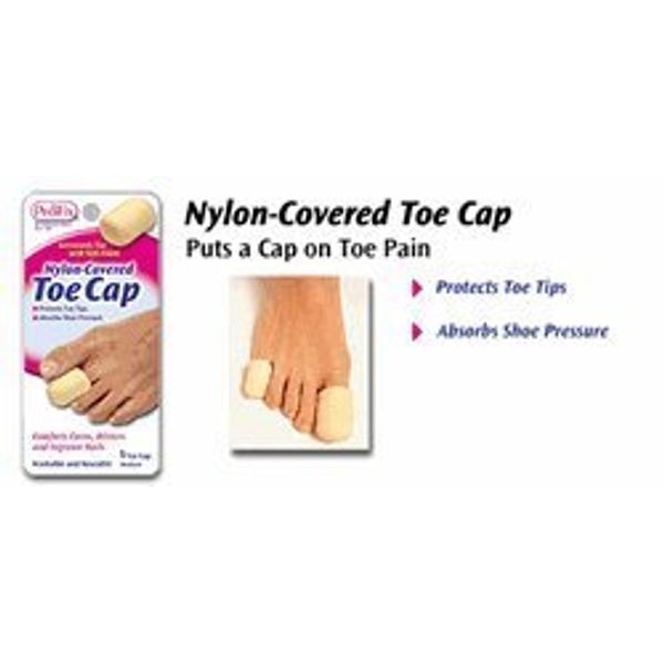8134S Caps Toe Polyfoam Nylon-Covered Small 3/Pack Part# 8134S by Pedifix, Inc Qty of 1 Pack