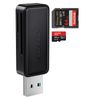 External Memory Card Reader 5Gbps - iDsonix 2-in-1 SD Card Reader USB, Fast Read USB SD Card Reader for SD/SDHC/SDXC/Micro SD/Micro SDXC/TF/MMC