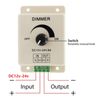 DC 12V-24V Light Dimmer Controller Switch Dimmer Brightness Adjustment Knob ON/OFF Switch for LED Strip Bulb