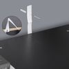 9-Cube Black Closet Organizer Storage Shelves Save Space Study Bookshelves