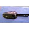 LIGHTWEIGHT UTILITY 6.0 OUNCE BLACK PLASTIC POPCORN/CANDY SCOOP BAR/RESTAURANT