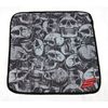 Social Paintball Microfiber Lens Cleaning Cloth - Gray Skulls