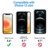 JETech Screen Protector for iPhone 12 Mini 5.4-Inch, Tempered Glass Film, 3-Pack