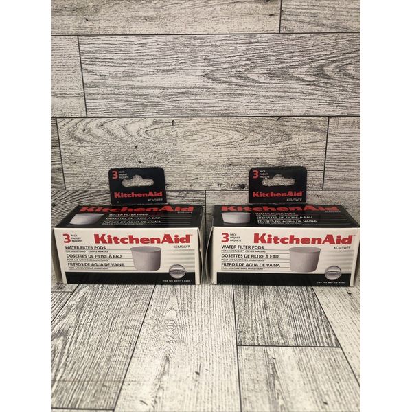 KitchenAid For Javastudio Coffee Makers Water Filter Pods KC5WFP 2 Pack 3 Ct Ea