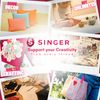 Singer, 100% Cotton, Rainbow Colorful Gnome