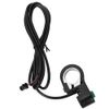 Tgoon Switch, Electric Horn Button Horn Switch Button for Electric Abs Plastic for 22.5 Mm Handlebars