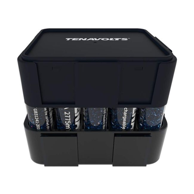 TENAVOLTS 1.5V AA Lithium Rechargeable Battery, 1.8h Fast Charge, USB  Charger, Constant Output at 1.5V, 2775 mWh, 4 Count with Charger