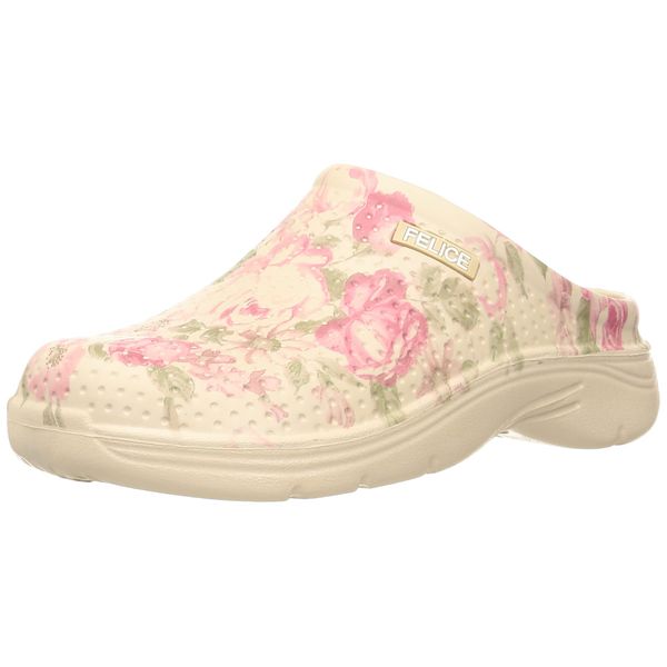 Rose Dana Slip-On, Beige, 9.4 inches (24.0 cm), 2353