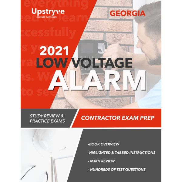 2021 Georgia Low Voltage Alarm Contractor Exam Prep: Study Review & Practice Exams