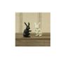 HomArt Curious Rabbit - Cast Iron Hare (Antique Black)