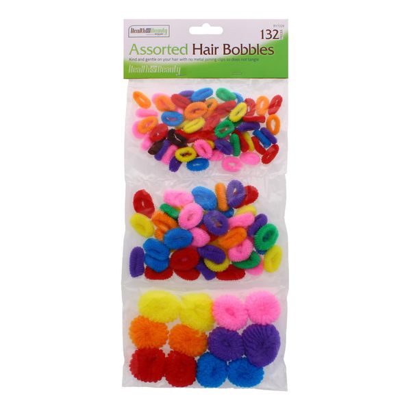HEALTH & BEAUTY HAIR BOBBLES 132 PCS