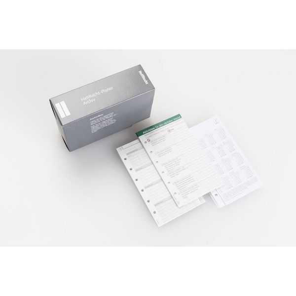 HelfRecht Yearly Update 3 / Weekly Plans 2025 Dated, with Tab/Refill Set/Refill Inlay/Set for 1 Year