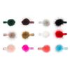 Pom Pom Hair Clip (Multi Colors) 12 PCS
