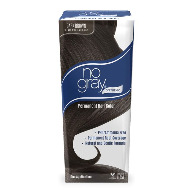 No Gray Permanent Root Touch up in Dark Brown (PPD and Ammonia Free)