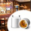20 Pcs GU24 to E26 E27 Adapter 2 Pin Fire Resistant Converter Light Bulb Socket