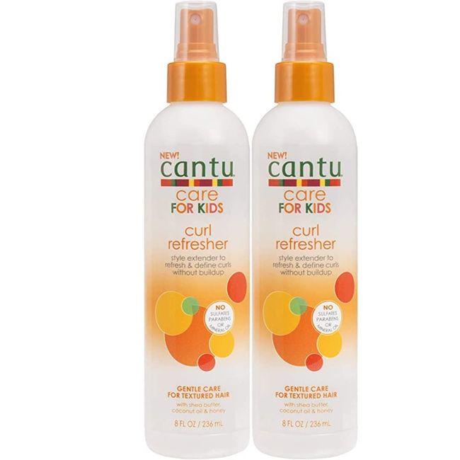 Cantu Care For Kids Curl Refresher 8 Ounce (236ml) (2 Pack)