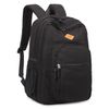 abshoo Classical Basic Womens Travel Backpack For College Men Water Resistant Bookbag (Black)