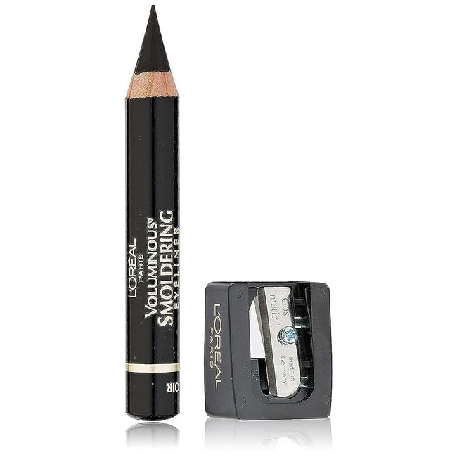 L'Oreal Paris Voluminous Smoldering Eyeliner, Black (Packaging May Vary)