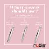 Rubis Tweezer Crab Universal - 1K302C,Rubis Switzerland Swiss Made World Renowned Precision